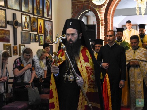 Празнична вечерня за празника на Света Троица 