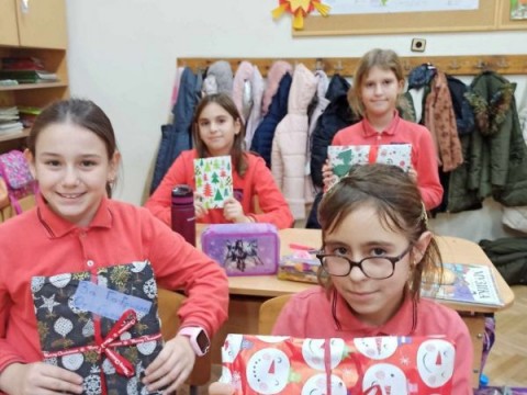 Размяна на коледни картички