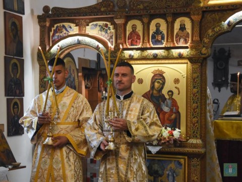 Празнична вечерня за празника на Света Троица 