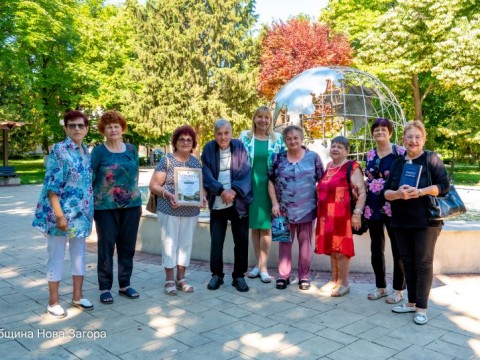 Инициативата #ЧетемВНоваЗагора отличи своите участници с грамоти и книги