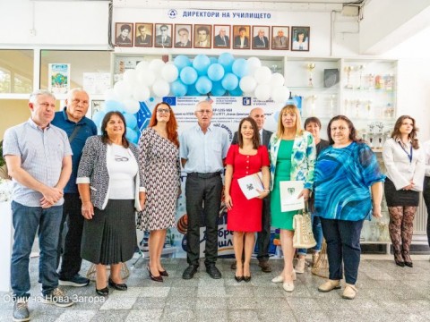 Нов STEM център отвори врати в ПГТТ „Атанас Димитров“ – Нова Загора