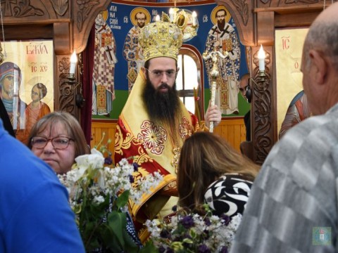 Освещаване на нов храм в село Хаджидимитрово