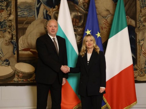 Желязков и италианският премиер Джорджа Мелони договориха провеждането на междуправителствена среща през март