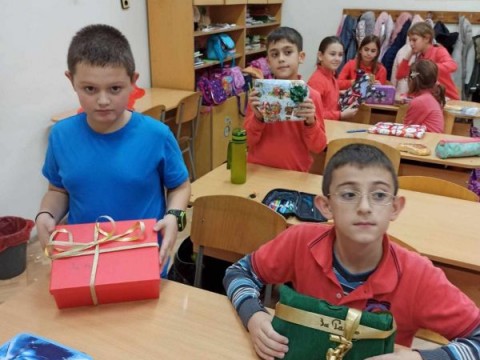 Размяна на коледни картички