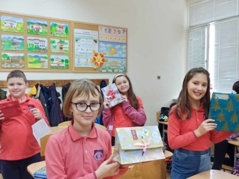 Размяна на коледни картички