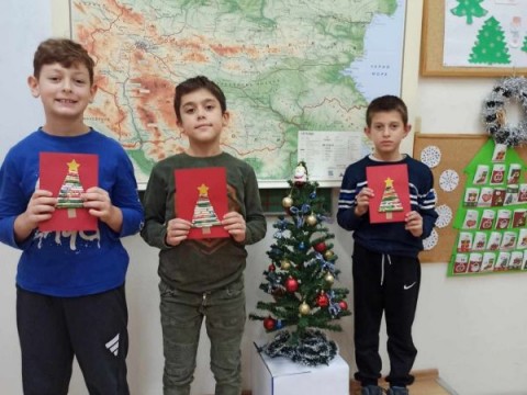 Размяна на коледни картички