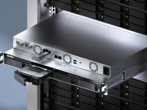 QNAP обяви 4-гнездов компактен NAS за ограничено място в стелажа