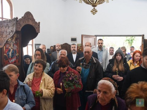 Освещаване на нов храм в село Хаджидимитрово