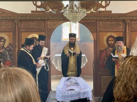 Опело и погребение на Тодорка Бинева в гр. Несебър 3