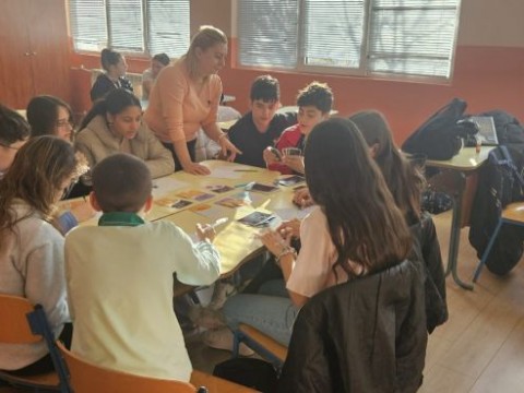 Забавен час по математика в ОУ “Панайот Хитов“