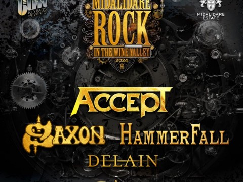 ACCEPT, SAXON, HAMMERFALL И DELAIN НА MIDALIDARE ROCK IN THE WINE VALLEY 2024