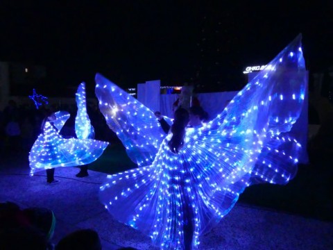 Новина: Коледната магия озари Нова Загора